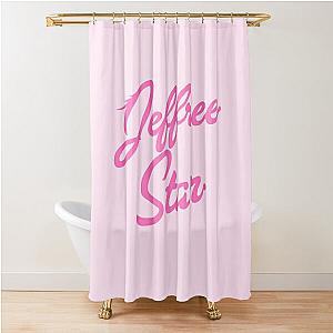 Jeffree Star Logo 2024 Shower Curtain