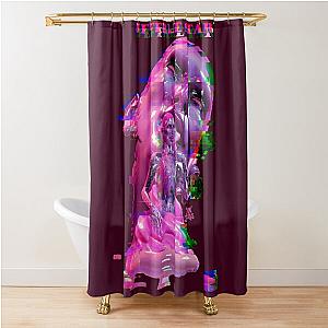 JEFFREE STAR X MARCELO GLITCH DESIGN 3D ICE CREAM Shower Curtain