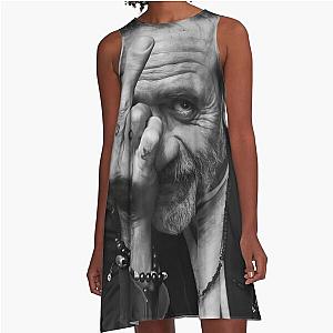 Jeffrey Dean Morgan BW A-Line Dress