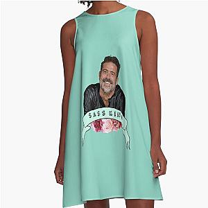 Jeffrey Dean Morgan Sass King A-Line Dress