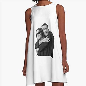 Jeffrey Dean Morgan Norman Reedus A-Line Dress