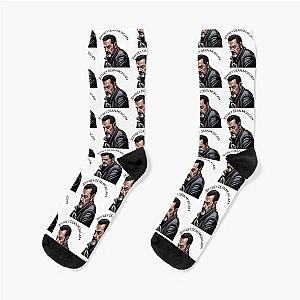 Jeffrey Dean Morgan Inspired Paint Socks