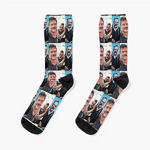 College Jeffrey Dean Morgan Socks
