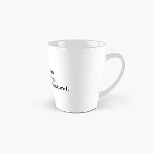 It's a Jeffrey Morgan thing. Black Tall Mug