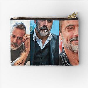 College Jeffrey Dean Morgan Zipper Pouch