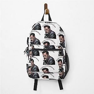 Jeffrey Dean Morgan Inspired City Paint Backpack