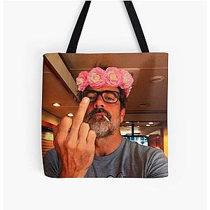 Jeffrey Dean Morgan All Over Print Tote Bag