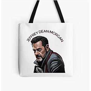 Jeffrey Dean Morgan, Inspired, Paint, Art, Tote Bag