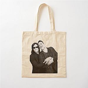 Daddy Jeffrey Dean Morgan Norman Reedus in Black Cotton Tote Bag