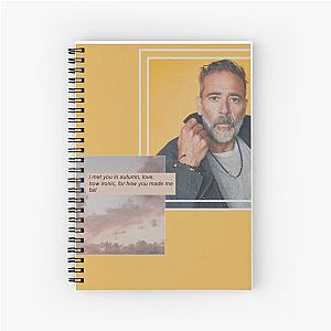 Jeffrey Dean Morgan Spiral Notebook