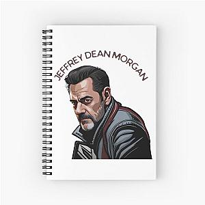 Jeffrey Dean Morgan Dead City Inspired Spiral Notebook