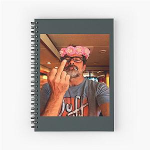 Jeffrey Dean Morgan Spiral Notebook