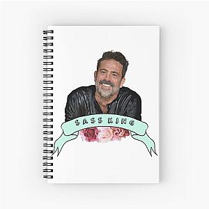 Jeffrey Dean Morgan Sass Spiral Notebook