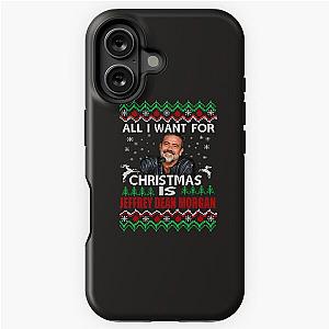 All I Want for Christmas is Jeffrey Morgan iPhone Case