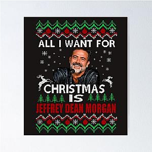 All I Want for Christmas is Jeffrey Morgan Poster