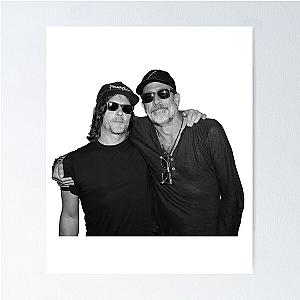 Jeffrey Dean Morgan and Norman Reedus B&W Poster