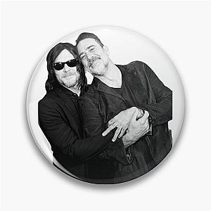 Daddy Jeffrey Dean Morgan & Norman Reedus in Black White Pin