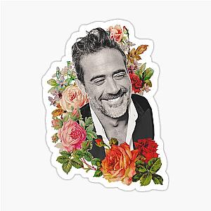Jeffrey Dean Morgan Flowers Sticker