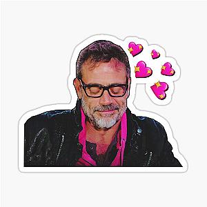 Jeffrey Dean Morgan Hearts Sticker