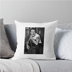 Jeffrey Dean Morgan Sticker Throw Pillow
