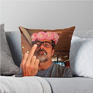 Jeffrey Dean Morgan Throw Pillow