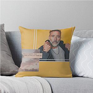 Jeffrey Dean Morgan Throw Pillow