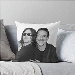 Jeffrey Dean Morgan Norman Reedus Daddy Throw Pillow
