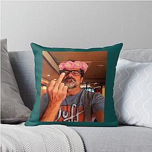 Jeffrey Dean Morgan Flower Crown Pillow