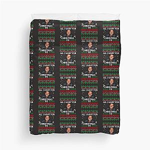 All I Want for Christmas is a Jeffrey Dean Morgan Duvet Cover