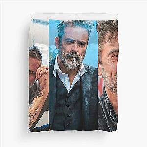 College Jeffrey Dean Morgan Duvet Cover