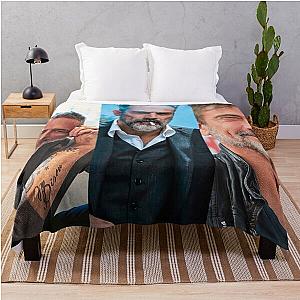 College Jeffrey Dean Morgan Throw Blanket