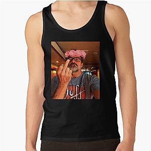 Jeffrey Dean Morgan Flower Crown Tank