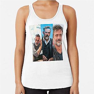 College Jeffrey Dean Morgan Racerback Tank Top