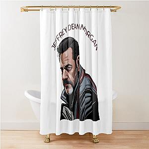 Jeffrey Dean Morgan Dead City Inspired Shower Curtain