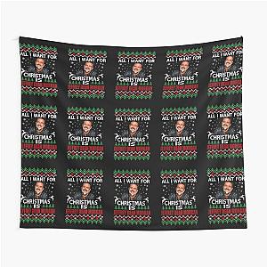 All I Want for Christmas is Jeffrey Dean Morgan Tapestry