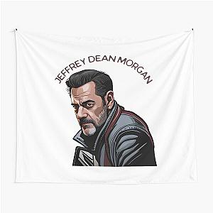 Jeffrey Dean Morgan Dead City Inspired Art Tapestry