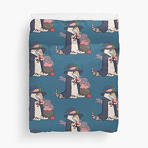 Blue Tongued Skink - Jelly Roll   Duvet Cover