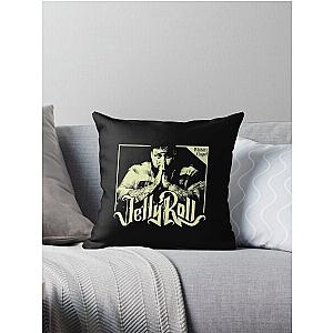 Jelly Roll Whitsit Chapel Singer Country Music Throw Pillow