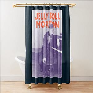 Jelly Roll Morton Art        Shower Curtain