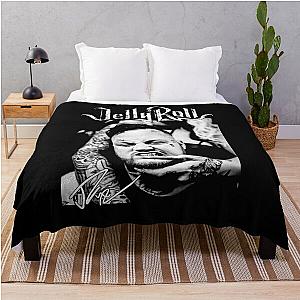 Jelly Roll Whitsit Chapel Singer Country Music Throw Blanket