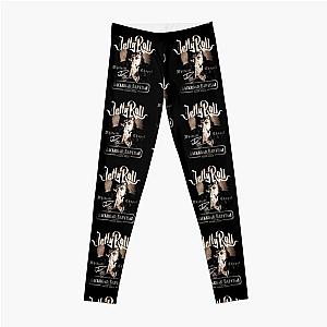 Jelly Roll American Rock Singer Leggings