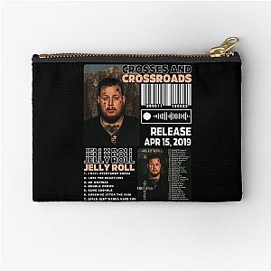 Jelly Roll Whitsit Chapel Singer Country Music Zipper Pouch