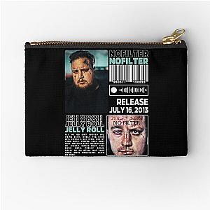 Jelly Roll Whitsit Chapel Singer Country Music Zipper Pouch