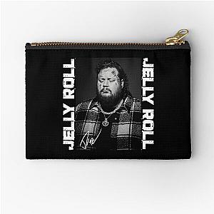 Jelly Roll Whitsit Chapel Singer Country Music Zipper Pouch