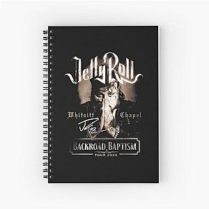 Jelly Roll American Rock Singer Spiral Notebook