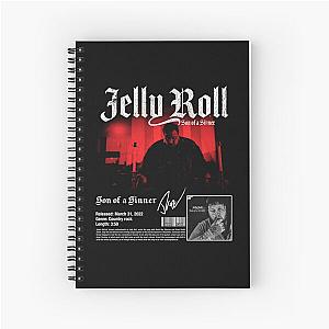 Jelly Roll Vintage Spiral Notebook