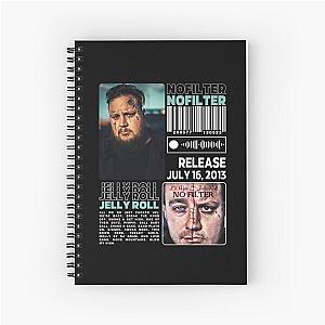 Jelly Roll Whitsit Chapel Singer Country Music Spiral Notebook