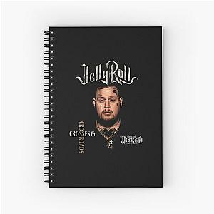 Jelly Roll Whitsit Chapel Singer Country Music Spiral Notebook