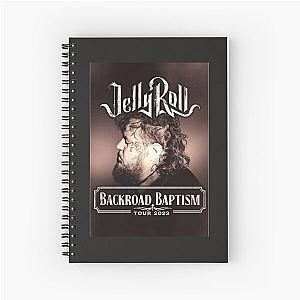 Backroad Baptism Our, Jelly Roll Our, Jelly Roll Spiral Notebook