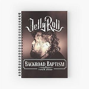 Backroad Baptism Tour, Jelly Roll Tour Spiral Notebook